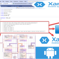 (Trial) Program Generate library code C# Android Xamarin With Any db Sqlite